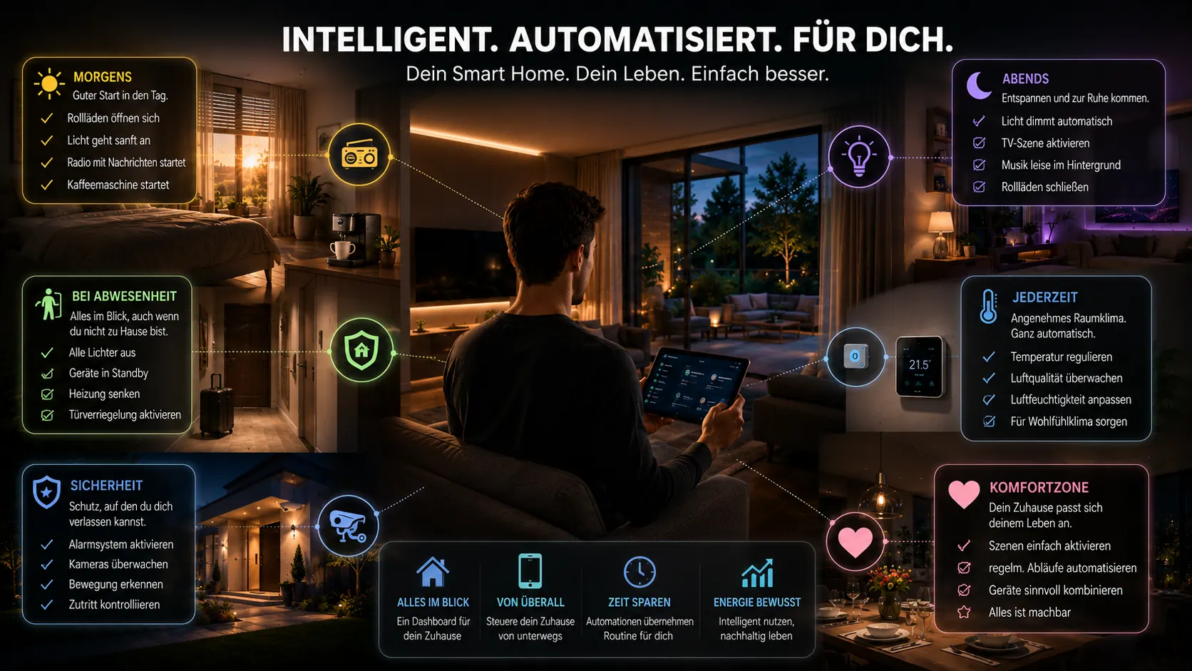 Smart Home Automationen – Smart am Rhein